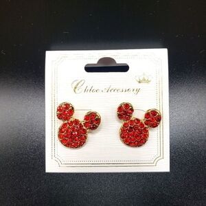 𝅺mickey mouse stud earrings